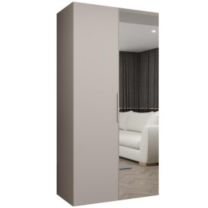 Skriňa Marbella II 100 kašmír/strieborný