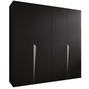 Skriňa Piano 1-200 čierna/kašmír