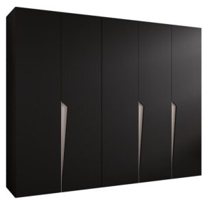Skriňa Piano 1-250 čierna/kašmír