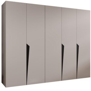 Skriňa Piano 1-250 kašmír/čierna