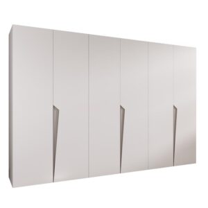 Skriňa Piano 1-300 (3×100) biela/kašmír