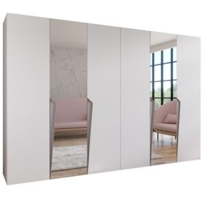 Skriňa Piano 2-300 (2×150) biela/kašmír