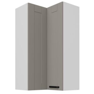 Skrinka do kuchyne Luna claygrey/biely 60×60 GN-108 2F (90°)