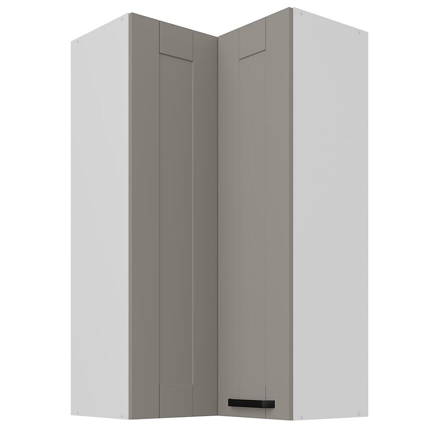 Skrinka do kuchyne Luna claygrey/biely 60x60 GN-108 2F (90°)