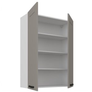 Skrinka do kuchyne Luna claygrey/biely 80G-108 2F