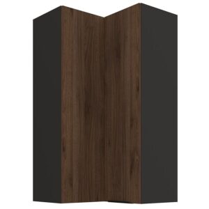 Skrinka do kuchyne Monza orech okapi 60×60 GN-108 2F (90°)