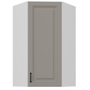 Skrinka do kuchyne Stilo claygrey/biely 60×60 GN-108 1F (45°)
