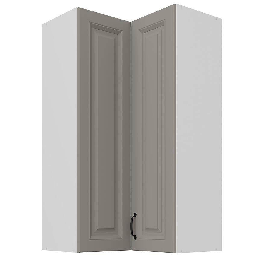 Skrinka do kuchyne Stilo claygrey/biely 60x60 GN-108 2F (90°)