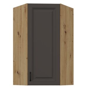 Skrinka do kuchyne Stilo grafit matná/artisan 60×60 GN-108 1F (45°)