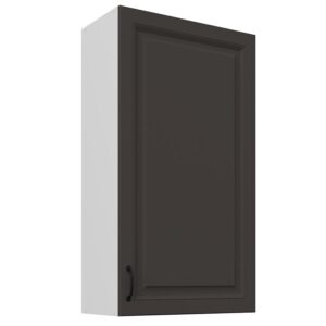 Skrinka do kuchyne Stilo grafit matná/biely 60G-108 1F