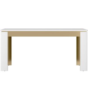 Stôl Lazio LAZT02 U008/U080 160-200 biela alpská