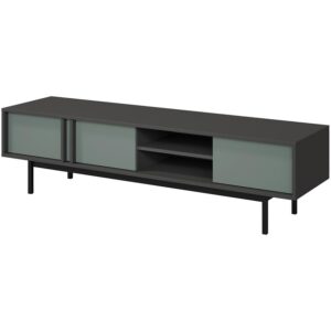 TV stolík 160 Alsy 9 Aloe/Antracit
