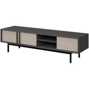 TV stolík 160 Alsy 9 Svetlobéžová/Antracit