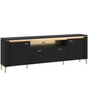 TV stolík Norica LAZF03 U114 2D1S čierna