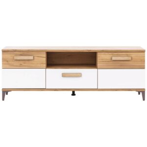 TV stolík Snobi Sb01 Dub Craft/Alpská biela