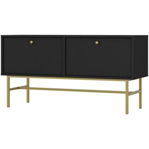 TV Stolík Tokyo 3 2K čierny grafit 302