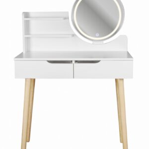 ArtJum Toaletný stolík SCANDI 2 LED | CM-254121