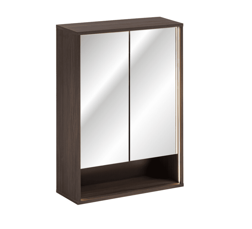 ArtCom Zrkadlová LED skrinka DOROTHY RISTRETTO 84-60-2D | 60 cm