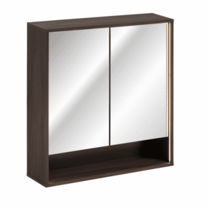 ArtCom Zrkadlová LED skrinka DOROTHY RISTRETTO 84-80-2D | 80 cm