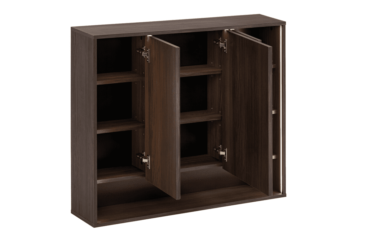 ArtCom Zrkadlová LED skrinka DOROTHY RISTRETTO 84-100-2D | 100 cm – Obrázok 7
