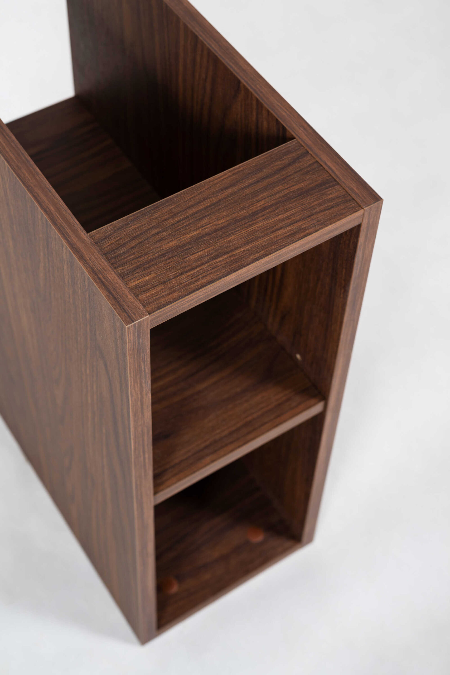 Elvisia Regál do kúpeľne SIMPLE oak walnut – Obrázok 6