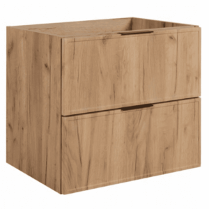 Elvisia Skrinka pod umývadlo SLIM craft zlatý | 60 cm