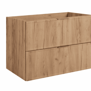 Elvisia Skrinka pod umývadlo SLIM craft zlatý | 80 cm