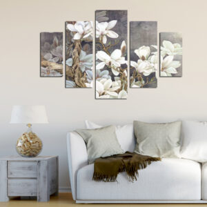 ASIR Obraz MAGNOLIA 92 MDF 5 ks