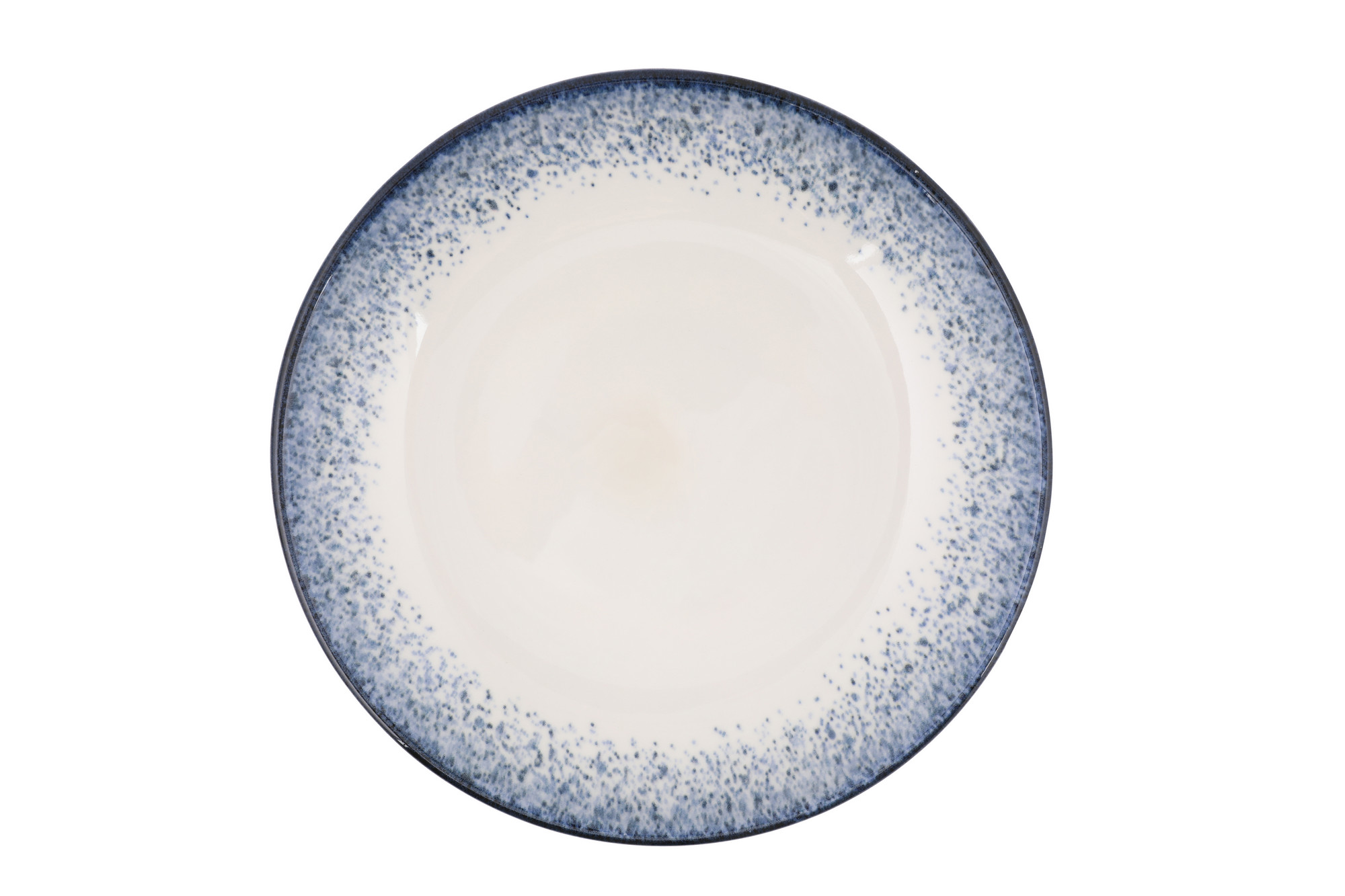 ASIR Porcelánová jedálenská súprava (24 ks) biela a modrá – Obrázok 10