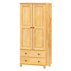 Skriňa 2-dverová 8850K lak, kovové úchytky