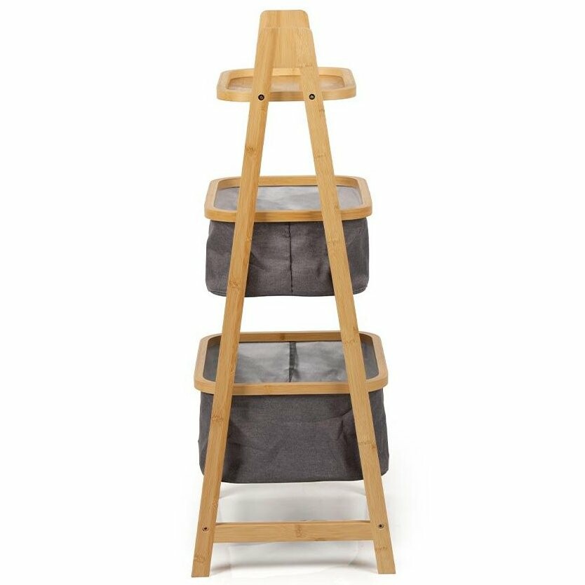 Avenberg Bambusový regál Bambu Basket – Obrázok 3