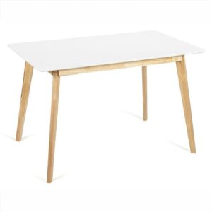 Avenberg Jedálenský stôl Skandi, 120 cm, biely