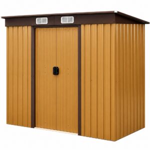 Avenberg Záhradný domček na náradie 2,37 × 1,31 mSD-F1-0408, hnedý