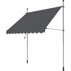 Balkónová markíza Apollo 250 cm, sivá, 250 cm