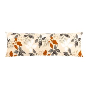 Bellatex Obliečka na relaxačný vankúš Jesenné lístie, 50 x 145 cm, 50 x 145 cm