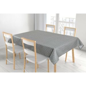 Bellatex Obrus ​​Adela Pnúci kvietok sivá, 120 x 140 cm, 120 x 140 cm