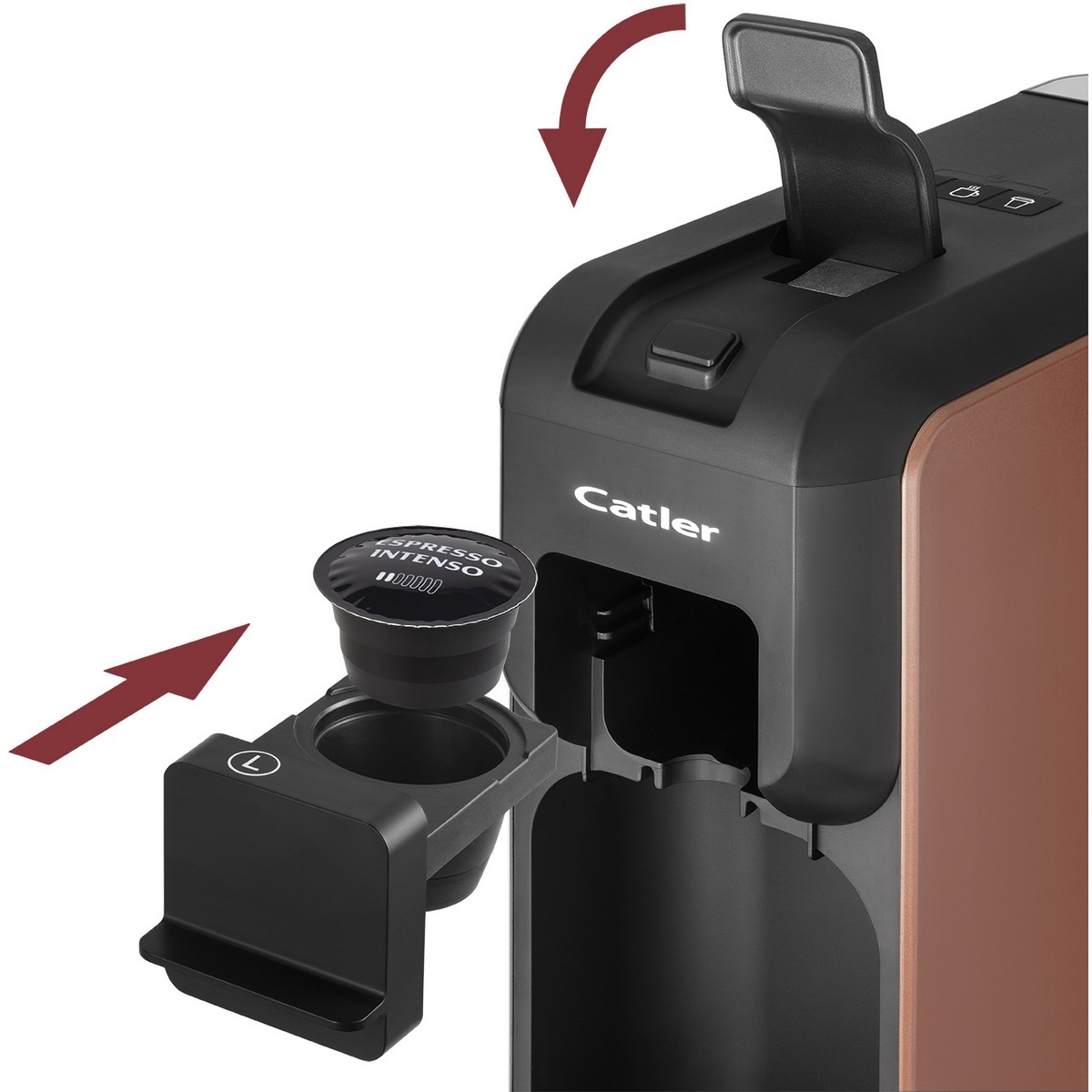 Catler ES 701 automatické espresso Porto BH – Obrázok 4