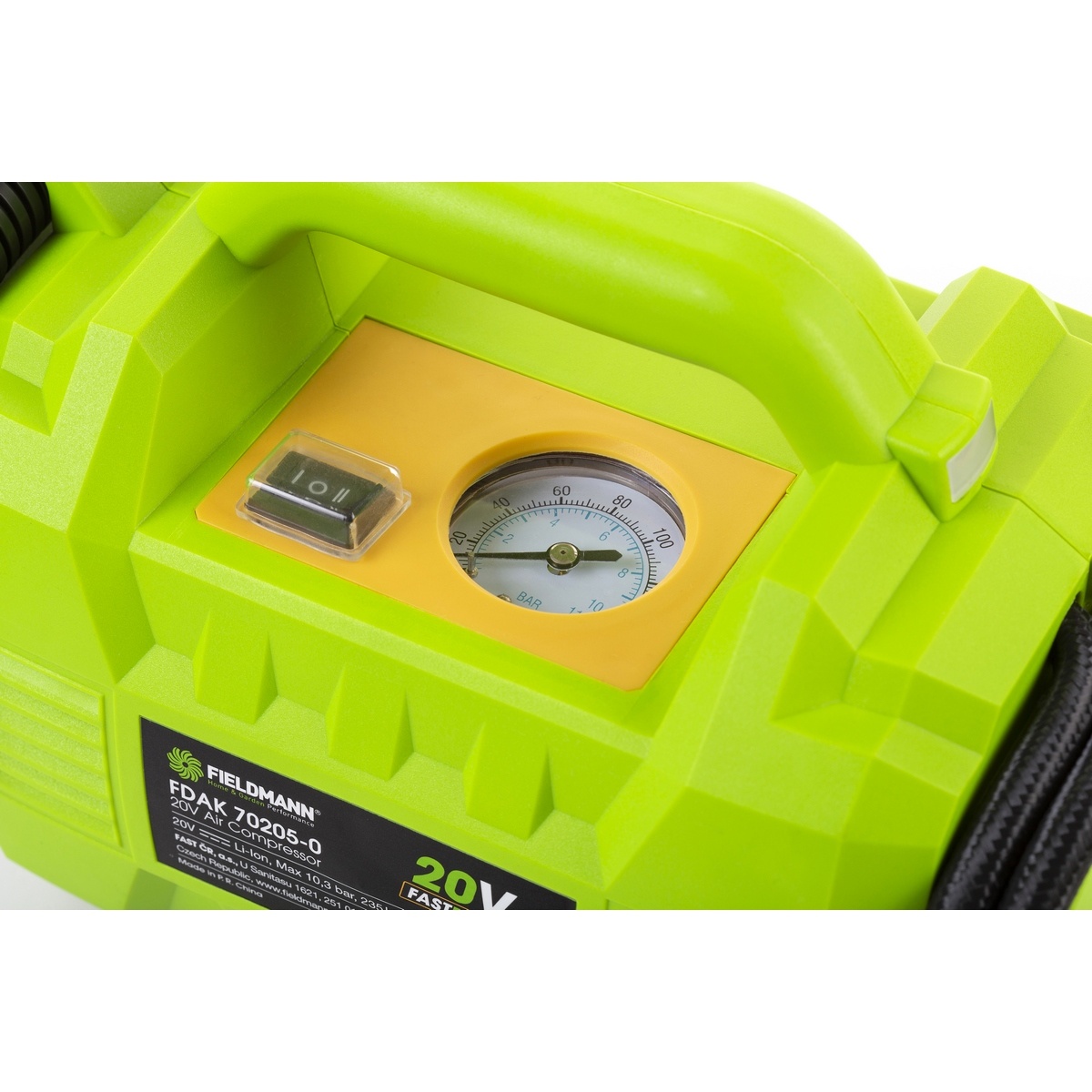 Fieldmann FDAK 70201-0 kompresor FAST POWER 20 V – Obrázok 3
