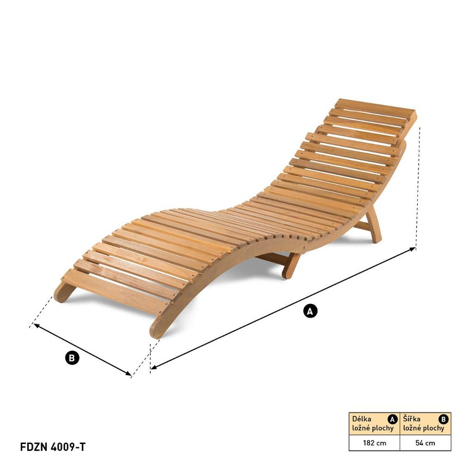 Fieldmann FDZN 4009-T ležadlo Adria – Obrázok 2