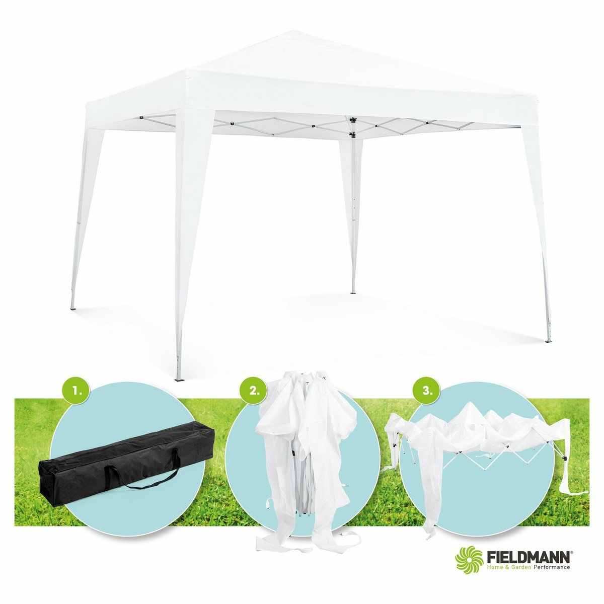 Fieldmann FDZN 7002 záhradný altán, 3 x 3 m – Obrázok 6