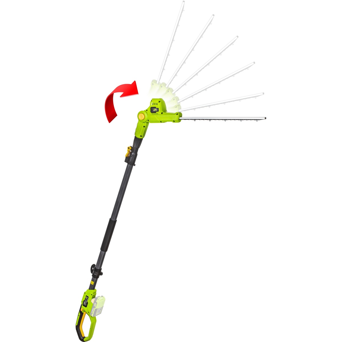 Fieldmann FZN 70405-0 20 V teleskopické plotové nožnice – Obrázok 2