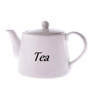 Keramická kanvica Tea 800 ml, biela