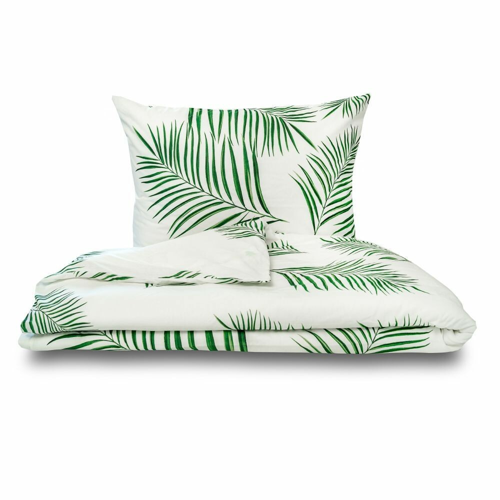 Kvalitex Bavlnené obliečky Tropical biela, 140 x 220 cm, 70 x 90 cm – Obrázok 2