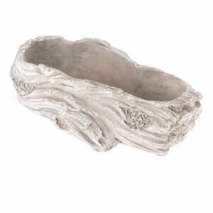Kvetináč Koreň stromu, béžová, 21 x 6,5 x 9 cm