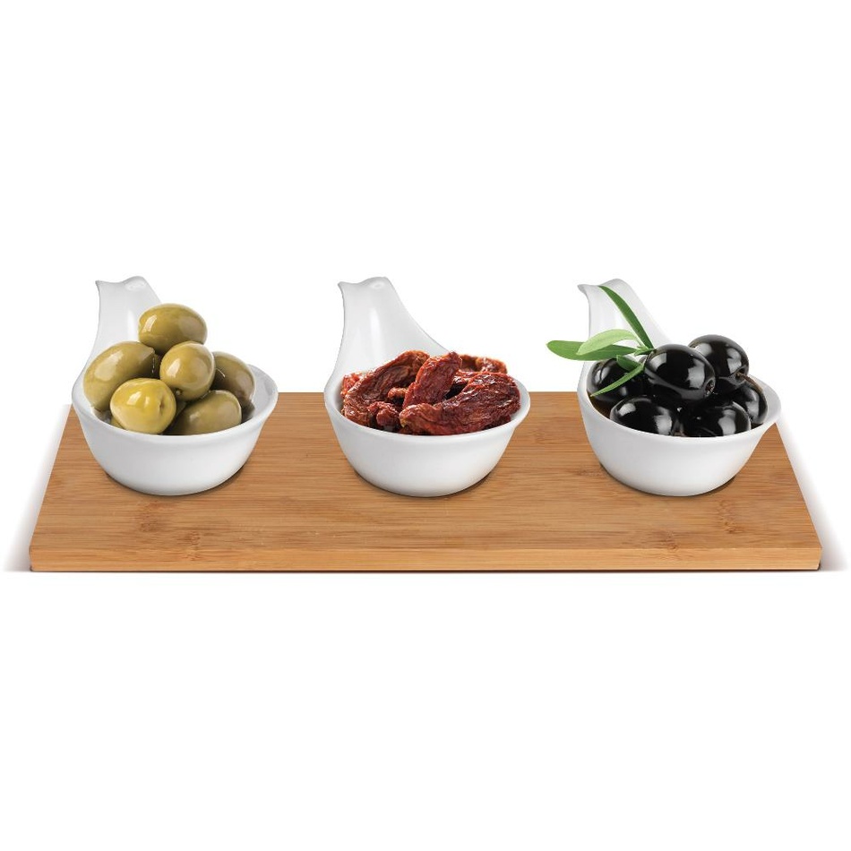 Lamart LT9219 4-dielna servírovacia súprava misiek Bamboo, 27 x 12 cm – Obrázok 2