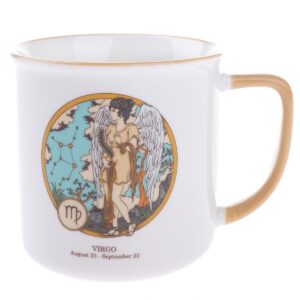 Porcelánový hrnček Zverokruh – Panna, 460 ml