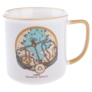 Porcelánový hrnček Zverokruh – Váhy, 460 ml