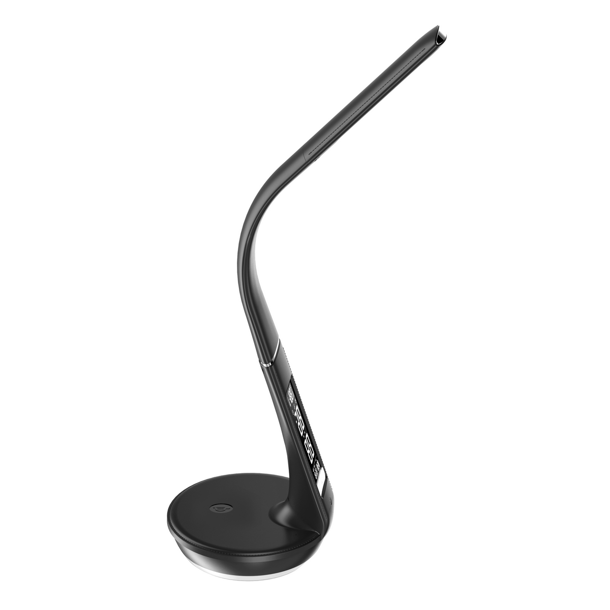Retlux RTL 204 Stolová LED lampa s displejom a Qi dobíjaním čierna, 6 W – Obrázok 8