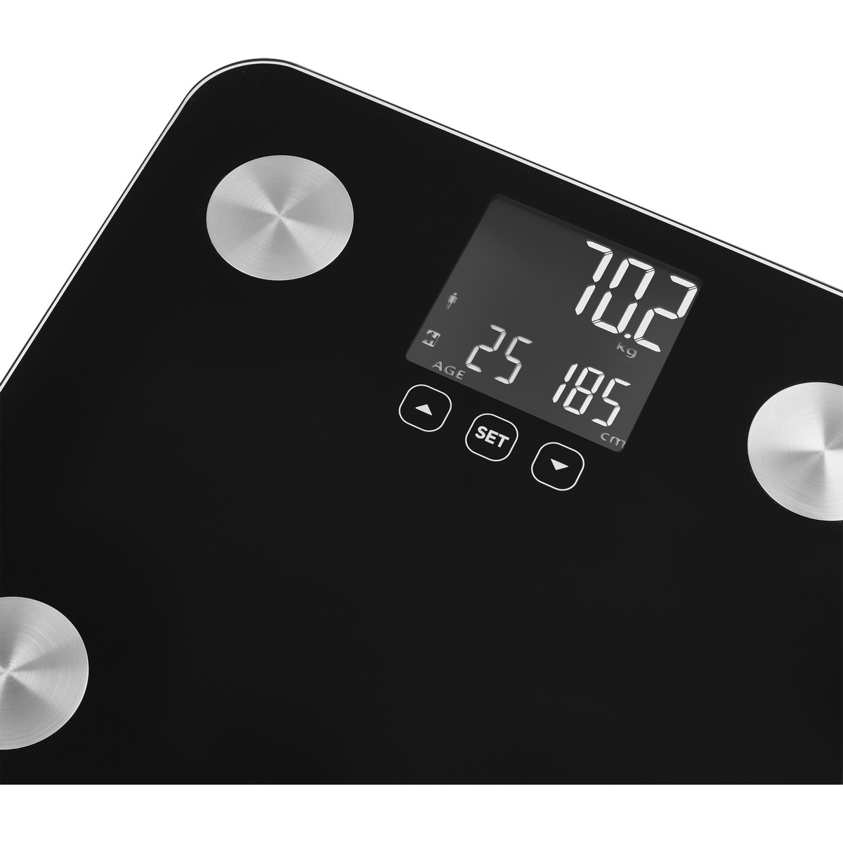 Sencor SBS 6026BK osobná fitness váha, čierna – Obrázok 4