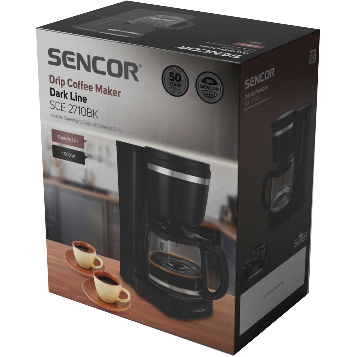 Sencor SCE 2710BK kávovar – Obrázok 11